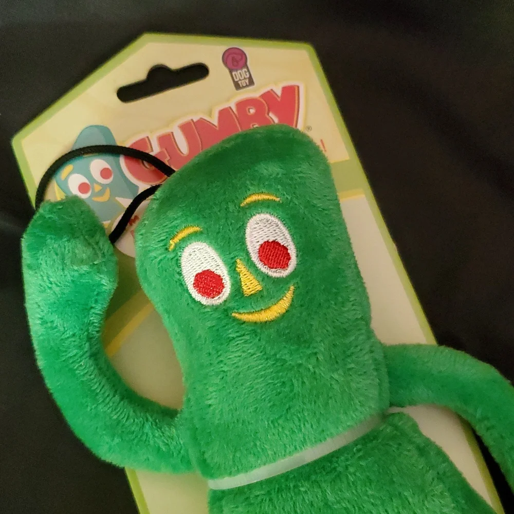 Gumby Green Plush‎ Dog Toy